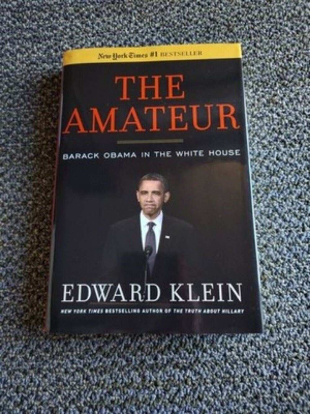 The Amateur - 9781596987852, hardcover, Edward Klein, new